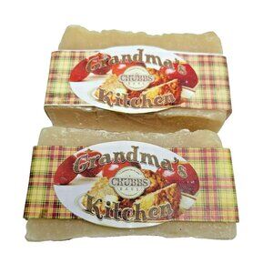 CHUBBS Pet Shampoo Soap Bar Lot of 2 Grandmas Kitchen 4oz Organic Dog Cat Animal